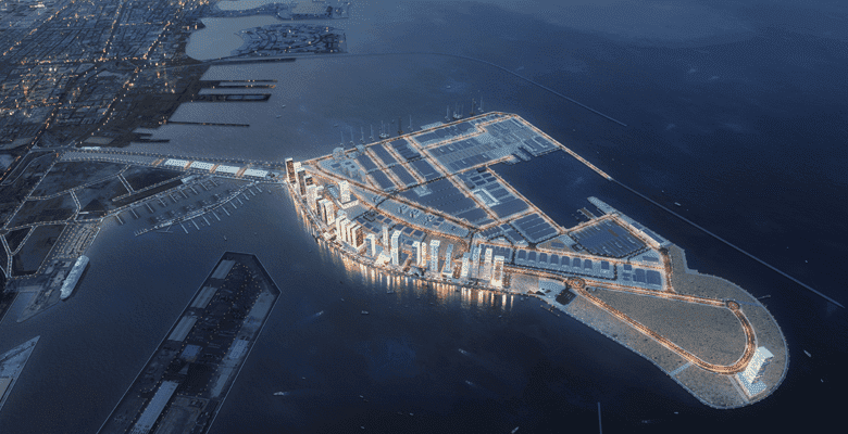 Birds-Eye-View-of-Dubai-Maritime-City